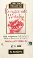 Trader Joe's Speciality Pomegranate White Tea Made with Organic White Tea Leaves,hibiscus Flowers and Lemongrass...