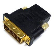Importer520 Gold Plated HDMI Female to DVI-D Male Video Adapter N6