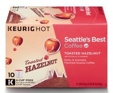 Seattle's Best Coffee Toasted Hazelnut, K-Cup for Keurig Brewers, 60 Count N4