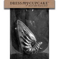 Dress My Cupcake DMCT036BSET Chocolate Candy Mold, 2-Piece Fancy Cornucopia, Set of 6