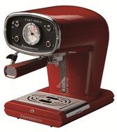 Espressione New Caf&eacute; Retro Espresso Machine, Red