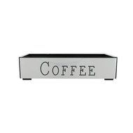 Cal-Mil 632-1 Square 4" "Coffee" Spigot Drip Tray