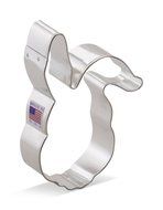 Ann Clark Rabbit Cookie Cutter - 4.25 Inches - Tin Plated Steel