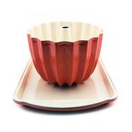 Dishwasher and Oven Safe Cookie Sheet and Bundt Pan Set