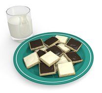 Mrs. Fields Mini Cuttables Square Shaped Cookie Cutter, Blue N4