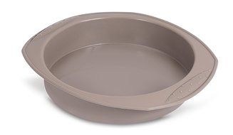 Internet&rsquo;s Best Silicone Round Cake Mold | Non-Stick Baking Pan | Cake Bakeware | BPA Free | 8.75 Inch