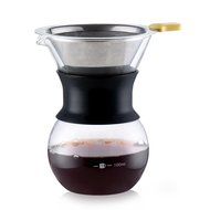 MyLifeUNIT Coffee Drip Decanter, Pour Over Coffee Maker With Stainless Steel Filter