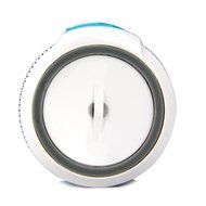 Daxpoo Round Ultra-portable Wireless Bluetooth Speaker with Tf Card and USB Function, Powerful Sound with Build... N10