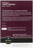 Starbucks Caffe Verona Dark, K-Cup for Keurig Brewers, 96 Count N12