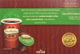 Tim Horton's Single Serve Coffee Cups, Original Blend, 24 Count N32