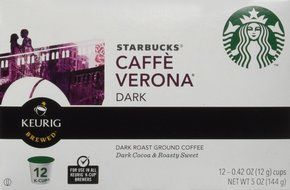 Starbucks Caffe Verona Dark, K-Cup for Keurig Brewers, 96 Count N14