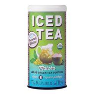 The Republic Of Tea Ginger Peach Black Iced Tea, 8 Large Iced Tea Pouches / 8 Quarts, Award-Winning Premium Black... N4