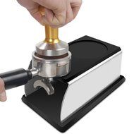 Coffee Temper Stand, DLAND Sturdy Stainless Steel Tamping Stand for Coffee Machine and Coffee Tamper Storage Base...