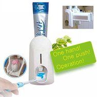 Free shipping High Quality Automatic Toothpaste Dispenser and Brush Holder Touch Best Price SGG#
