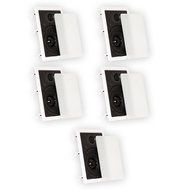 Theater Solutions TS65W In Wall 6.5" Speakers Surround Sound Home Theater 5 Speaker Set