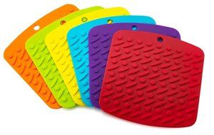 Silicone Baking Mat, Non-Stick Cooking Mat - 2 Pack (red+blue) 11.5X16.5 N7
