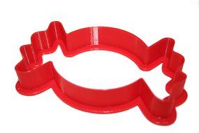 Wrapped Round Candy Cookie Cutter