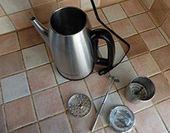 Percolator Coffee Maker Up To 12 Cup Stainless Steel Electric Detachable Cord Pots Warming Feature Hot Water