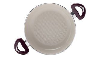 Essenso Ecotouch Lazio Enamel-Coated Low Dutch Oven with Nonstick Ceramic Interior, PTFE / PFOA Free, 3 Quart,... N12