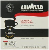 Lavazza Classico Medium Roast Coffee, Keurig K-Cups, 60 Count N2