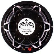 Wet Sounds SW Series 10" Free Air 4 Ohm Black Subwoofer - 600 Watts Max / 300 Watts RMS