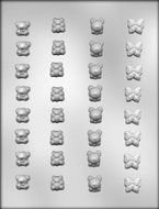 CK Products Mini Bears and Butterflies Chocolate Mold