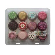 SophieBella 8 kinds Flower Muffin Liner Cupcake-Liner, 400 Count N31