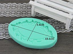 Anyana Vintage Picture Frame Photo Frame Silicone Fondant Mold Cake Decorating Pastry Gum Pastry Tool Kitchen...