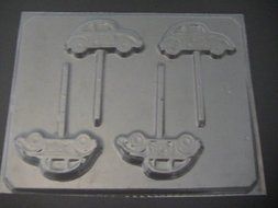 VW Cars Chocolate Candy Lollipop Mold