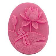 Let&#039;S Diy Lotus Style Soap Silicone Mold Cake Decoration Mold Bakeware Cooking Tools Kitchen Accessories