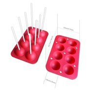 6-hole Lollipops Silicone Mold, Cake Baking Tools