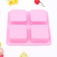 &quot;20-Squares Rectangle Square Silicone Mold For DIY Chocolate Cake Mould Soap&quot; shopping
