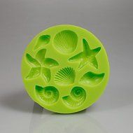 Y&amp;XL&amp;H Sea Shells Summer Beach CupCake Decoration Silicone Fondant Mold Sugarcraft Tools Polymer Clay Chocolate...