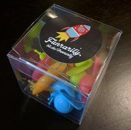 Funrarity Cute Snail Silicon Tea Bag Holder for Cup Mug Bowl Assorted Candy Color (Pack of 10) N2
