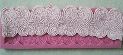 HSE 1pcs Chocolate Candy Jello 3D Beautiful Flower silicone fondant lace Mold Mould cake decoration/pastry tools N2