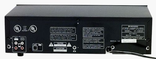 Pioneer CT-W205R Dual-Well Auto-Reverse Cassette Deck (Dolby B/C) (Discontinued by Manufacturer) N2