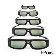 SainSonic 3D Active Shutter Glasses 10M 144Hz Rechargeable Infrared for Acer ViewSonic BenQ Vivitek Optoma 3D... N23