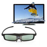 SainSonic 3D Active Shutter Glasses 10M 144Hz Rechargeable Infrared for Acer ViewSonic BenQ Vivitek Optoma 3D... N25
