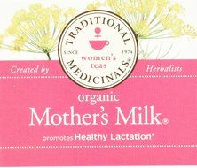 Traditional Medicinals Teas Organic Mother's Milk Tea Bags, 16 count - 3 Pack N11
