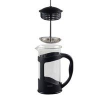 Bru Joy 3 Cup/12 Oz/1 Mug French Press Coffee, Espresso & Tea Maker, Stainless Steel & Heat Resistant Borosilicate...