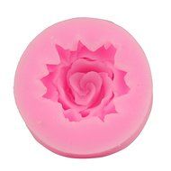 Let&#039;S Diy Rose Shape Candy Jello 3D Silicone Mold Mould Cake Tools Bakeware Pastry Bar Soap Mold