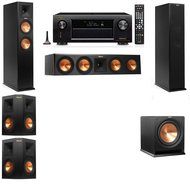 Klipsch RP-260F Tower Speakers-R112SW-5.1-Denon AVR-X3200W