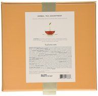 Tea Fort&eacute; Tea Chest Herbal Tea Tasting Assortment with 40 Handcrafted Pyramid Tea Infusers - Chamomile, Chai,... N5