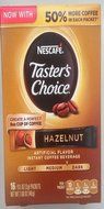 Nescafe Taster's Choice Instant Coffee Hazelnut, 16-Count Packet, (Pack of 2) N2