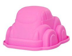 Car Shaped Silicone Cake Mold (Pink)