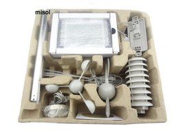 MISOL Professional Wireless Weather Station Touch Panel w/ Solar sensor, w/ PC interface N5