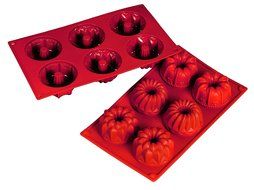 Fat Daddio's Silicone Bakeware Regal Variety, 3.38 Ounce