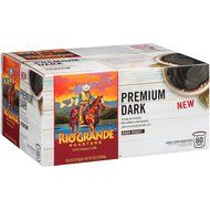 Rio Grande Roasters Premium Dark Coffee Single Serve K-Cup, 80 Count (Compatible with 2.0 Keurig Brewers) N5
