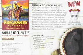 Rio Grande Roasters Premium Dark Coffee Single Serve K-Cup, 80 Count (Compatible with 2.0 Keurig Brewers) N7