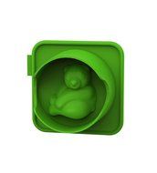 Siliconezone 4.3&quot; Non-Stick Silicone Rhinoceros Mini Cake Mold, Grey N10
